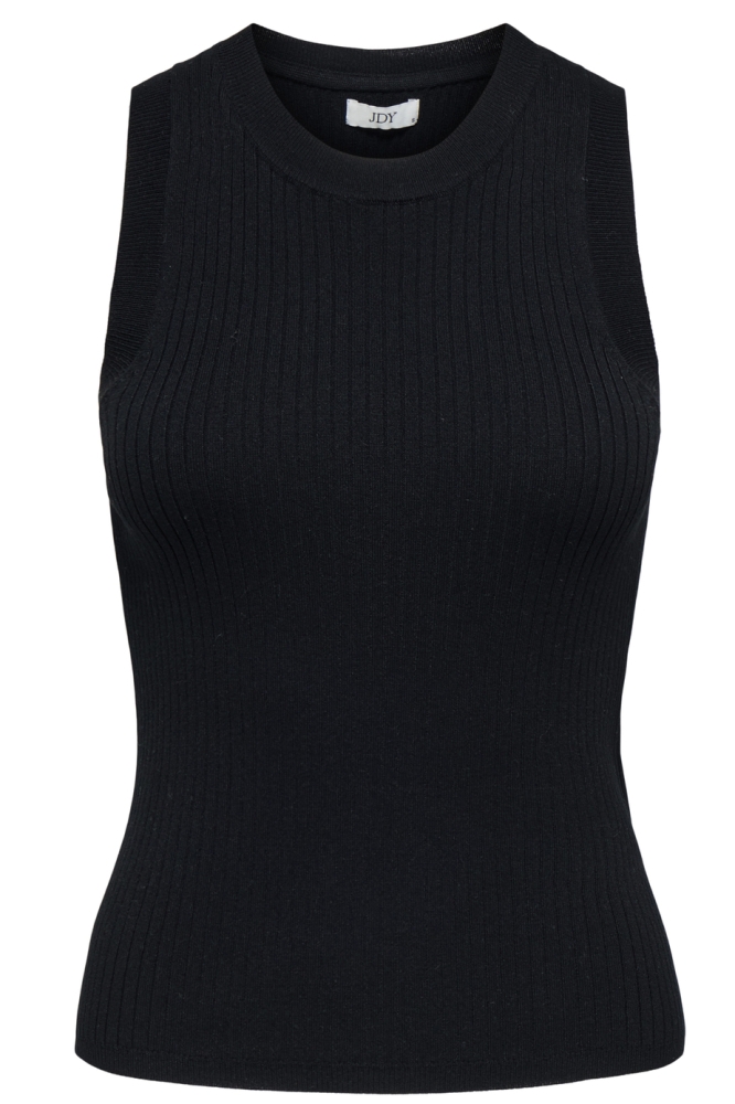 Jacqueline de Yong zwarte dames top | Vooraanzicht