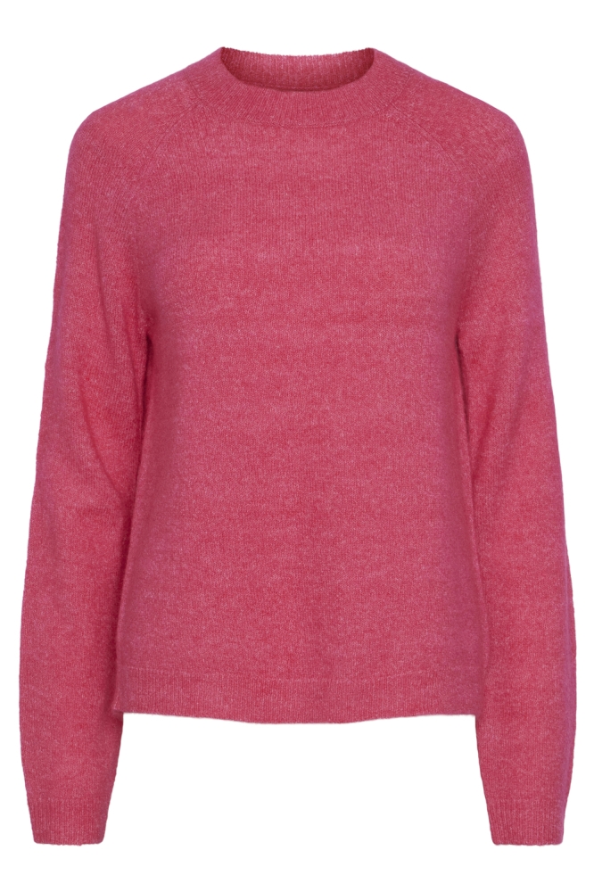 Pieces roze dames trui | Vooraanzicht
