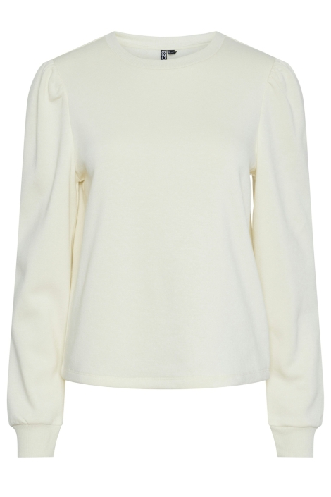 Pieces beige dames sweater | Vooraanzicht