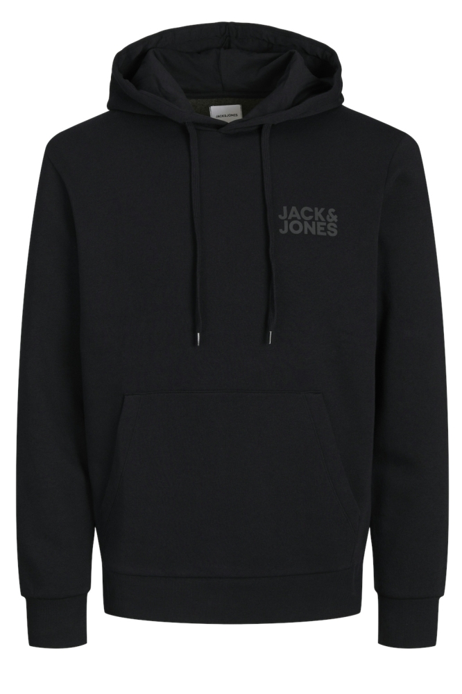 Jack & Jones zwarte heren sweater | Vooraanzicht