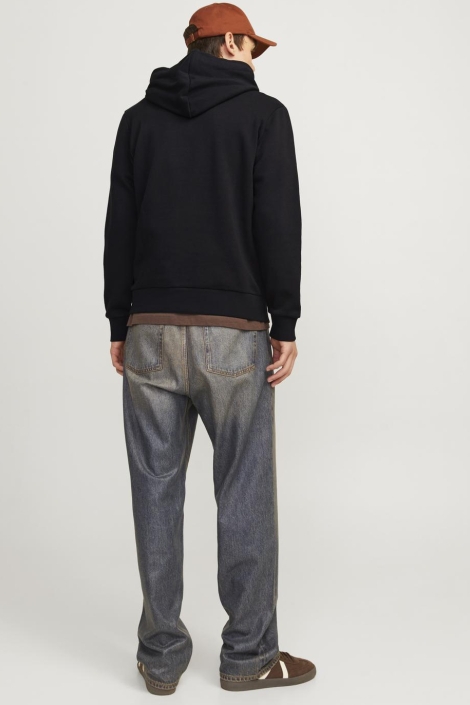 Jack & Jones zwarte heren sweater | Model