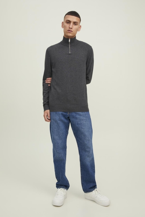 Jack & Jones grijze heren trui | Model