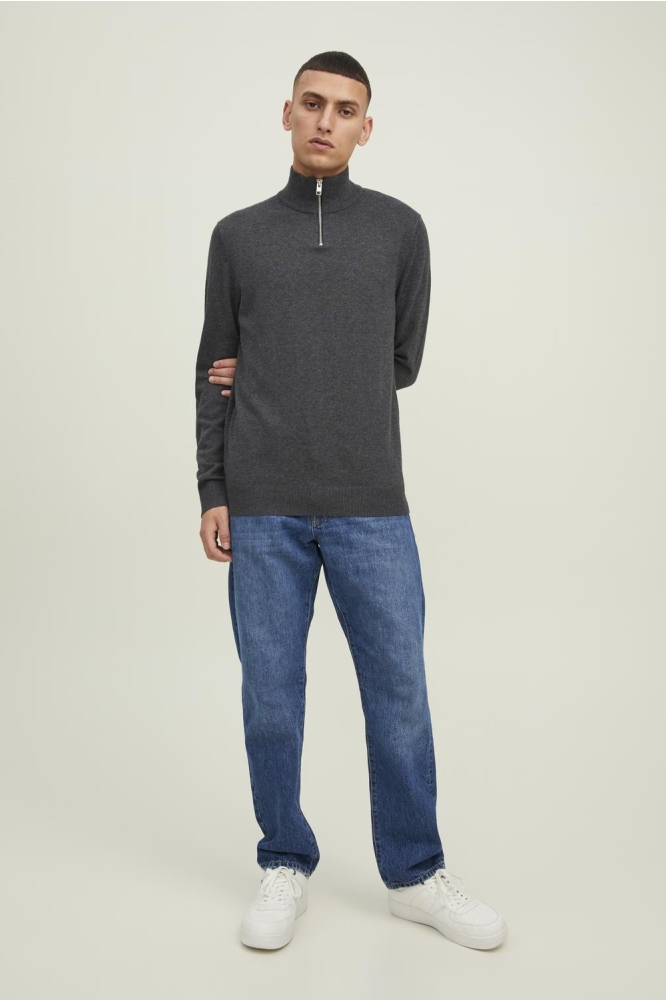 Jack & Jones grijze heren trui | Model