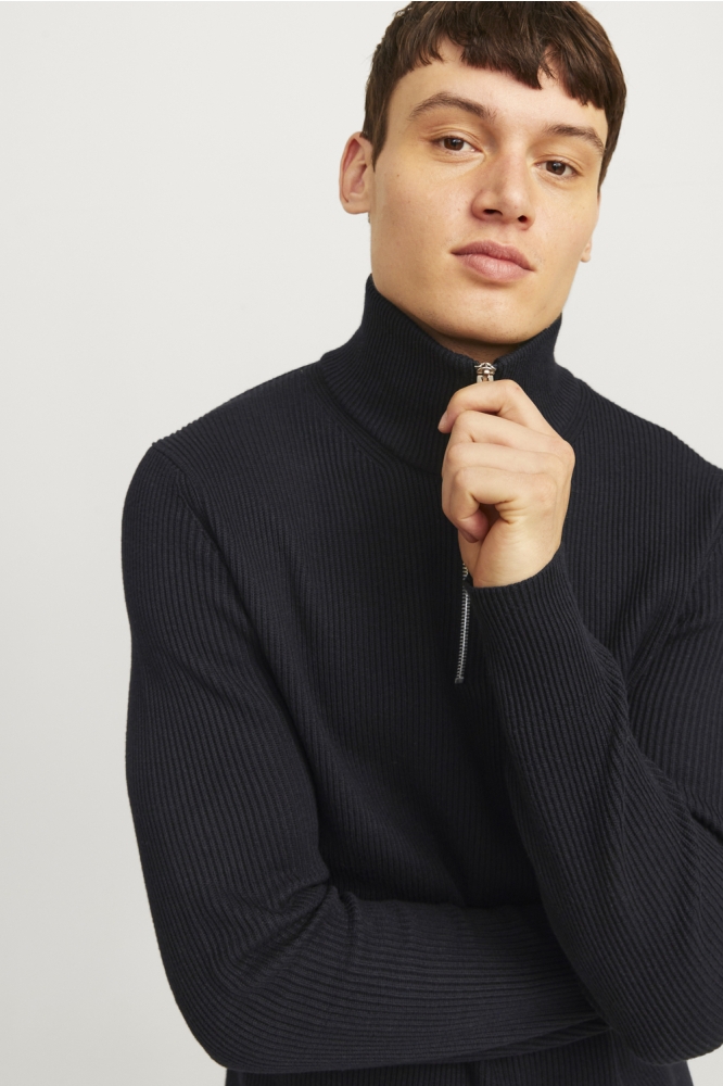 Jack & Jones zwarte heren trui | Model
