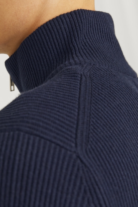 Jack & Jones blauwe heren trui | Kleurstaal