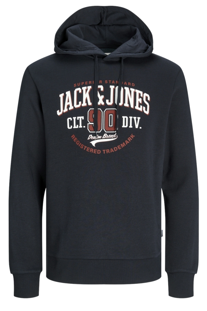 Jack & Jones blauwe heren sweater | Vooraanzicht