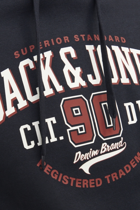 Jack & Jones blauwe heren sweater | Close up