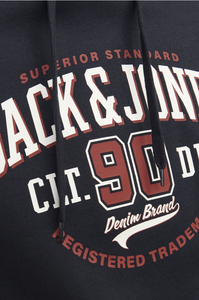 Jack & Jones blauwe heren sweater | Close up