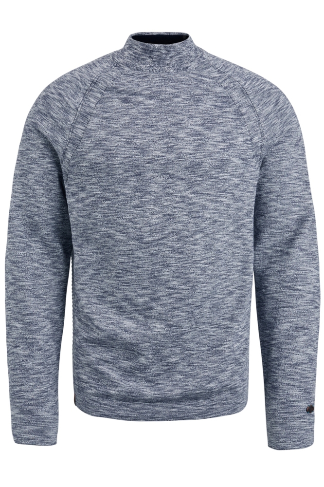 Cast Iron blauwe heren trui | Vooraanzicht