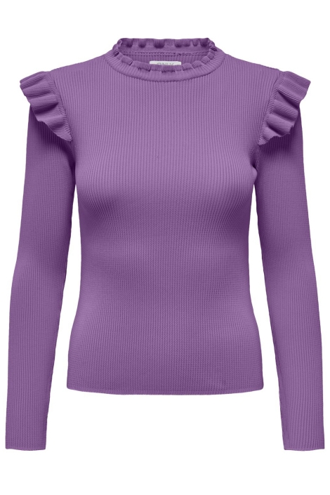 Only paarse dames trui | Vooraanzicht