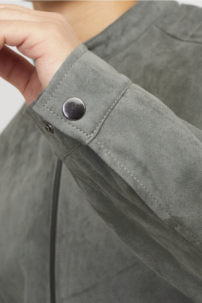 Jack & Jones grijze heren jas | Unique Selling Point