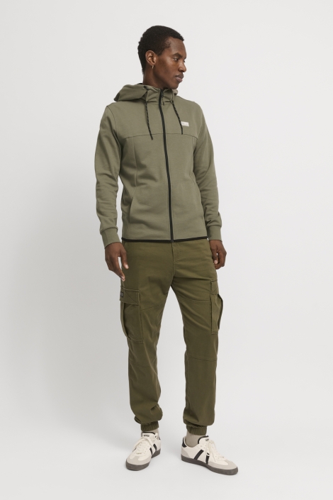 Jack & Jones groene heren vest | Model