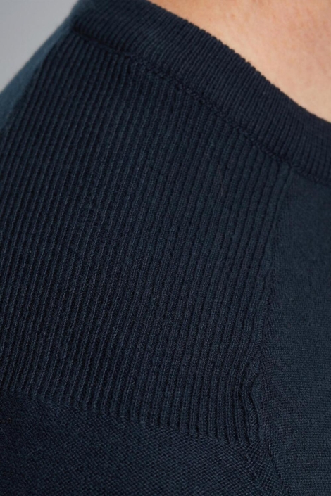 PME legend blauwe heren trui | Close up