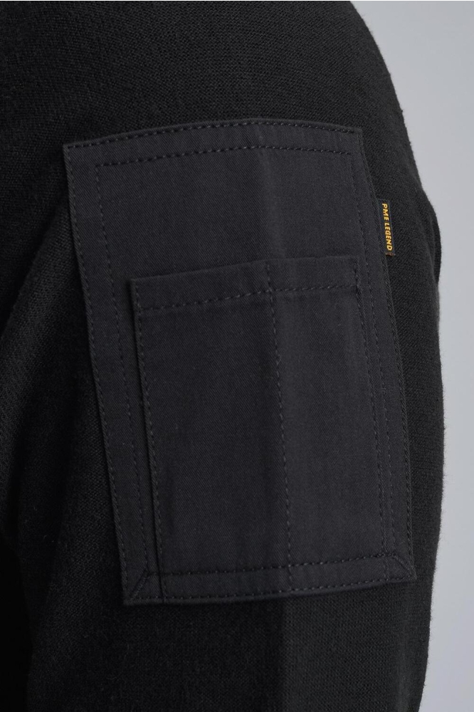 PME legend zwarte heren trui | Close up