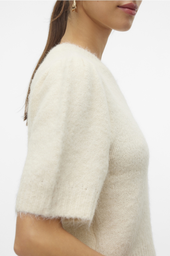 Vero Moda beige dames trui | Close up