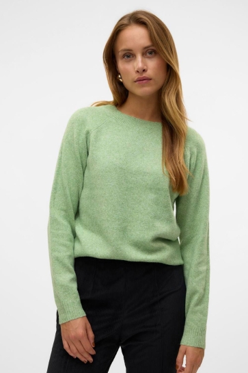 Vero Moda Trui VMDOFFY LS O-NECK BLOUSE GA NOOS 10201022 FOREST SHADE
