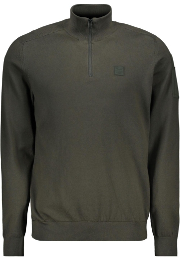 PME legend Trui HALF ZIP PULLOVER PKW2306999 8039