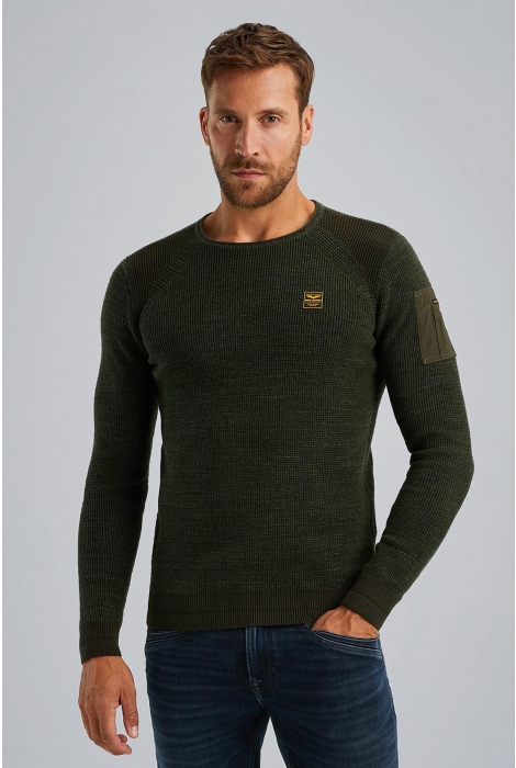 pullover with flight pocket pkw2408301 pme legend trui 6154