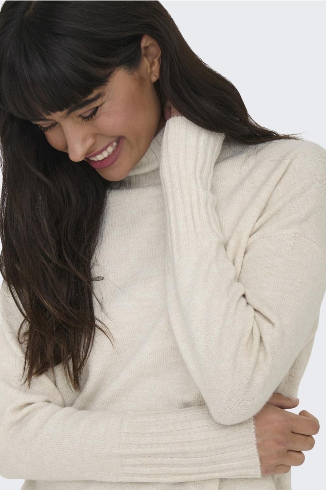 Only beige dames trui | Close up