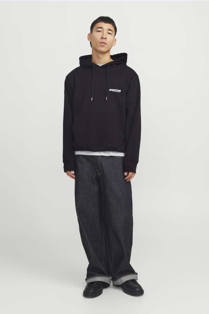 Jack & Jones zwarte heren sweater | Model