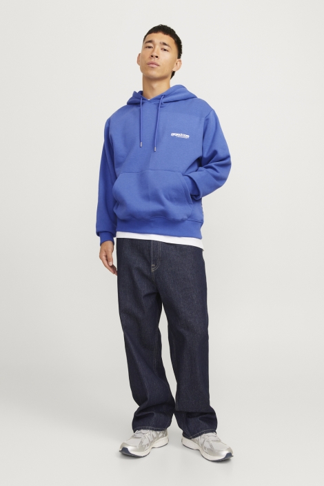Jack & Jones blauwe heren sweater | Model