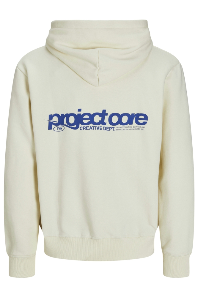Jack & Jones beige heren sweater | Achteraanzicht
