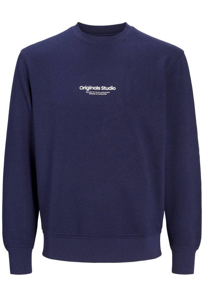 Jack & Jones paarse heren trui | Vooraanzicht