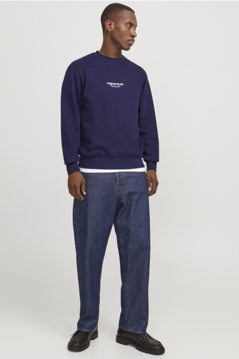 Jack & Jones paarse heren trui | Model