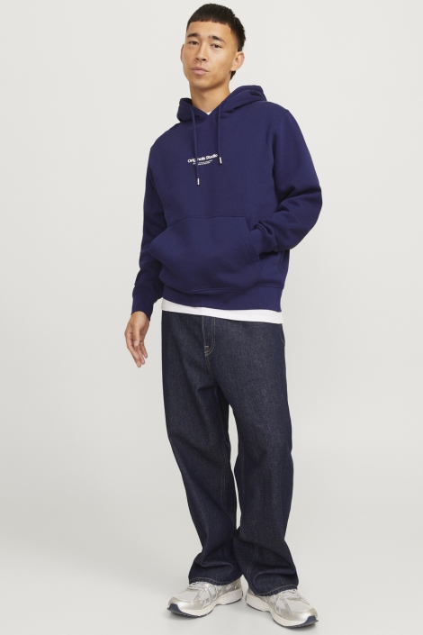 Jack & Jones blauwe heren sweater | Model