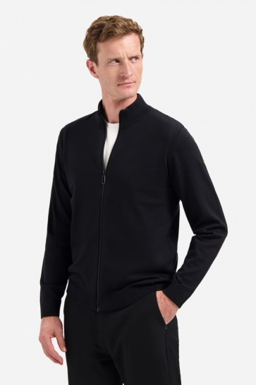 NO-EXCESS TIJDLOOS TWEE KLEUREN VEST N2154 BLACK