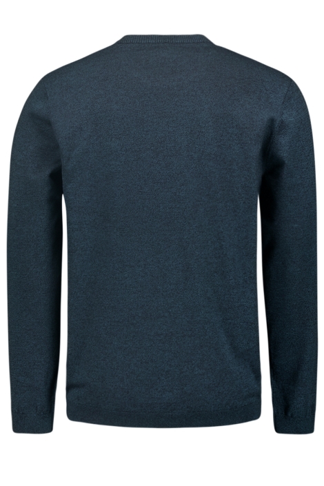 NO-EXCESS pullover crewneck 2 coloured melang