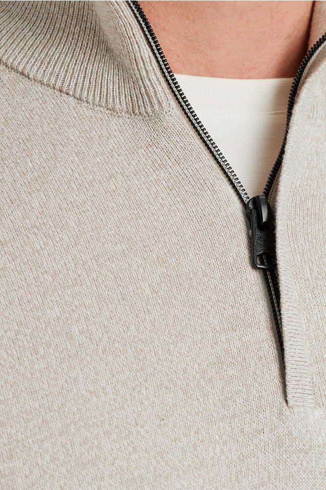 Vanguard beige heren trui | Close up