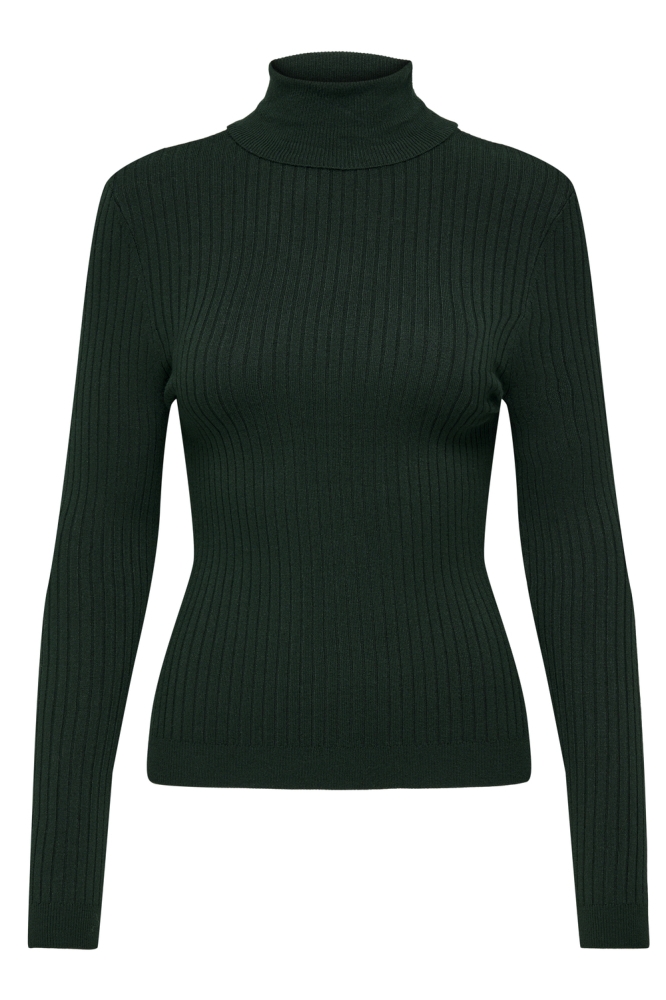 Only groene dames trui | Vooraanzicht
