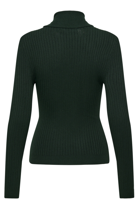 Only groene dames trui | Achteraanzicht