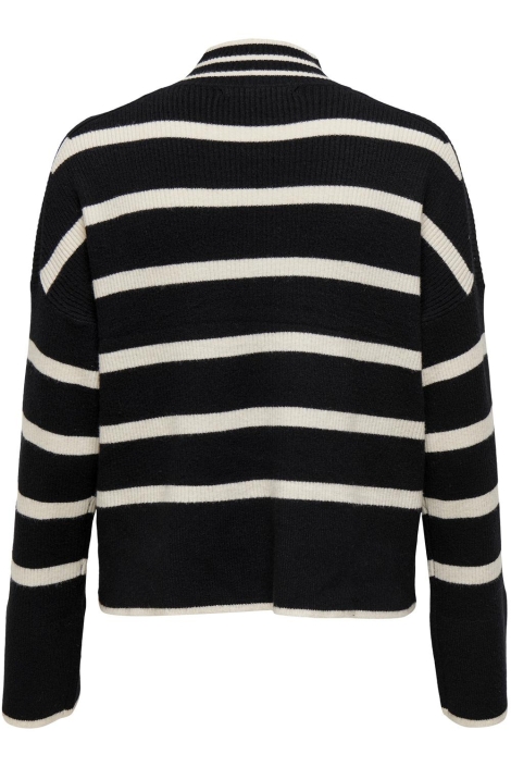 Only zwarte dames trui | Achteraanzicht