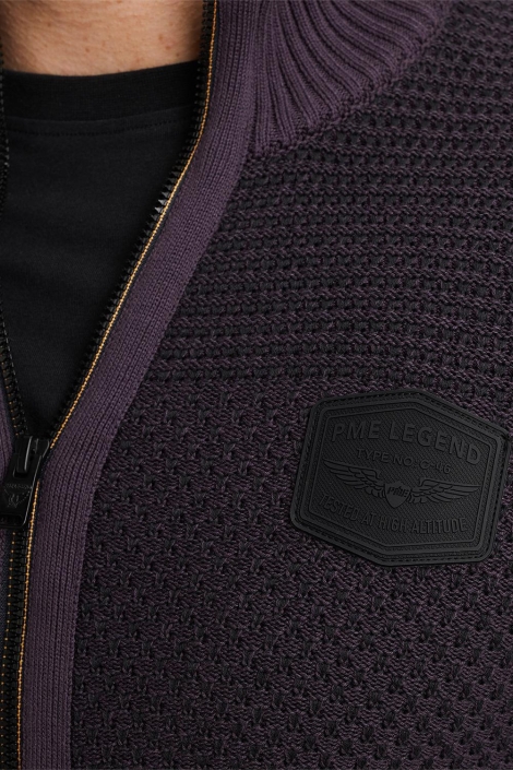 PME legend zip jacket cotton structure