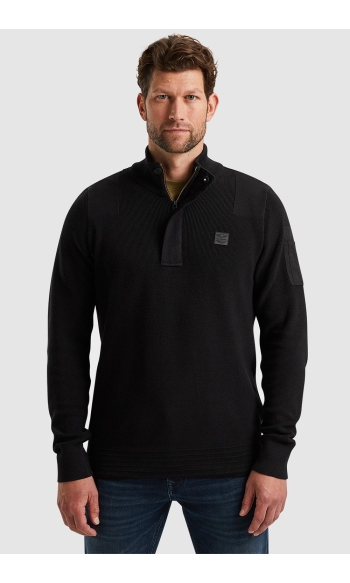 HALF ZIP COTTON KNIT PKW2409322 9139