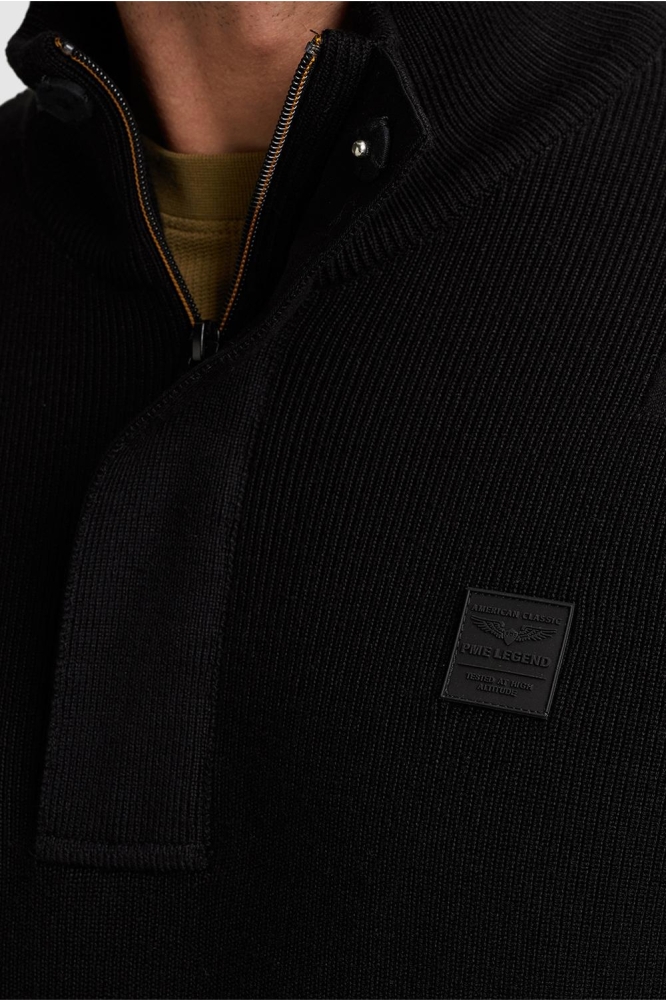 PME legend zwarte heren trui | Close up