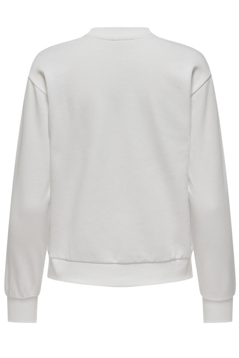 Jacqueline de Yong witte dames sweater | Achteraanzicht