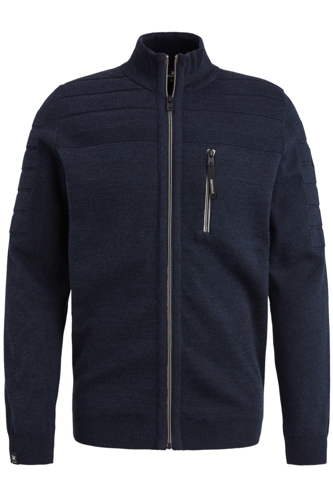 Vanguard blauwe heren vest | Vooraanzicht