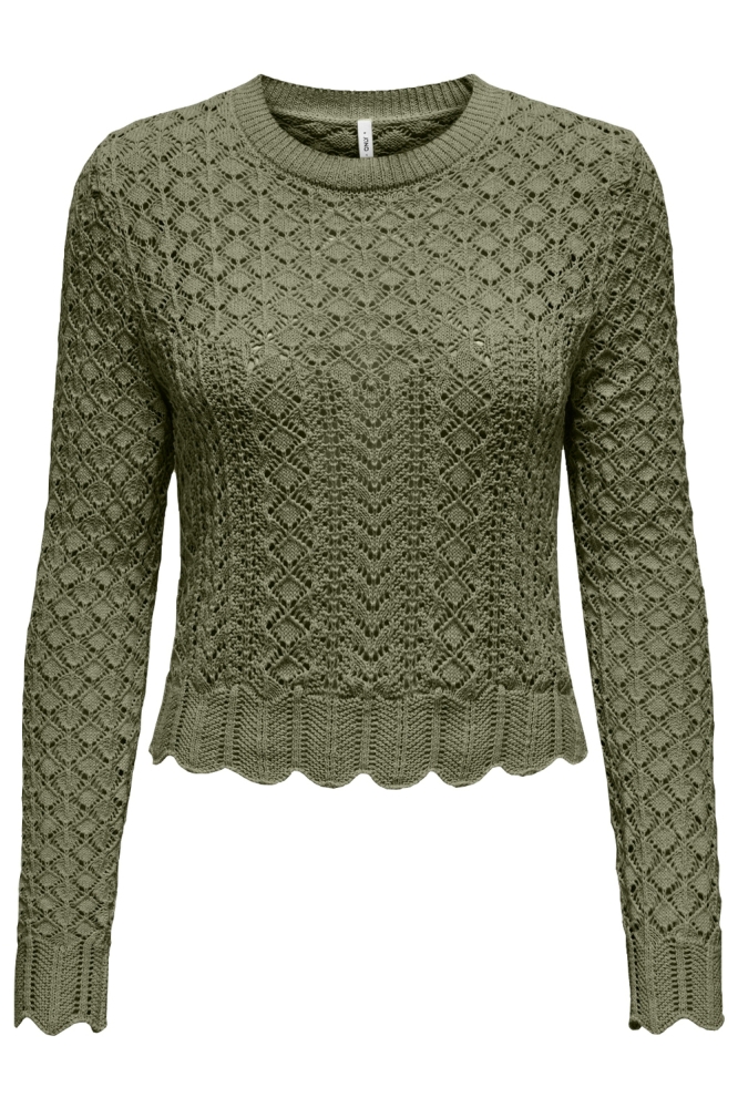 ONLSAGA LIFE LS O-NECK CC KNT 15339668 KALAMATA