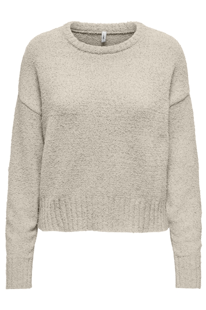 Only beige dames trui | Vooraanzicht