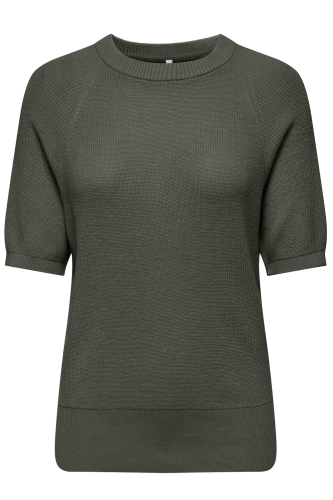 Only groene dames trui | Vooraanzicht