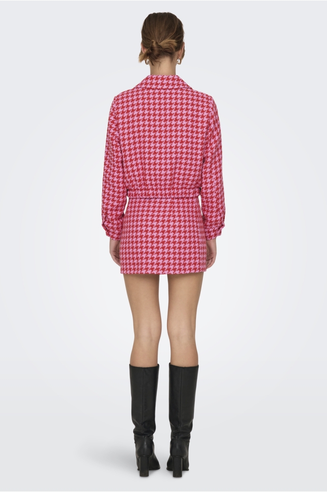 ONLKIMMIE LIFE BOMBER JACKET CC OTW 15335841 High Risk Red/Super Pink