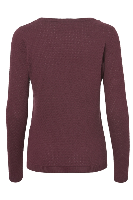 Vero Moda paarse dames trui | Achteraanzicht