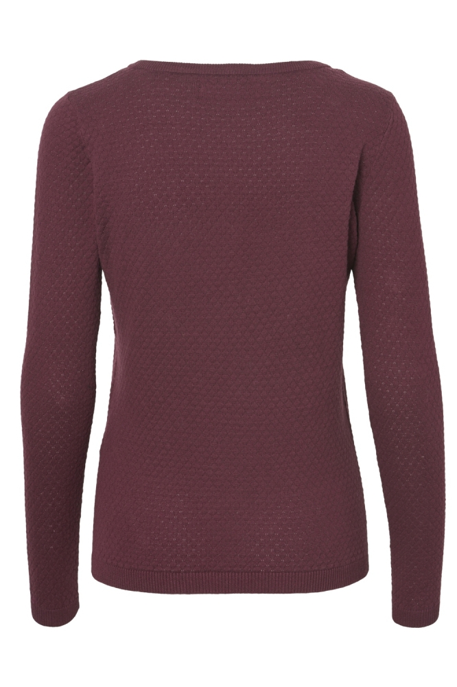 Vero Moda paarse dames trui | Achteraanzicht