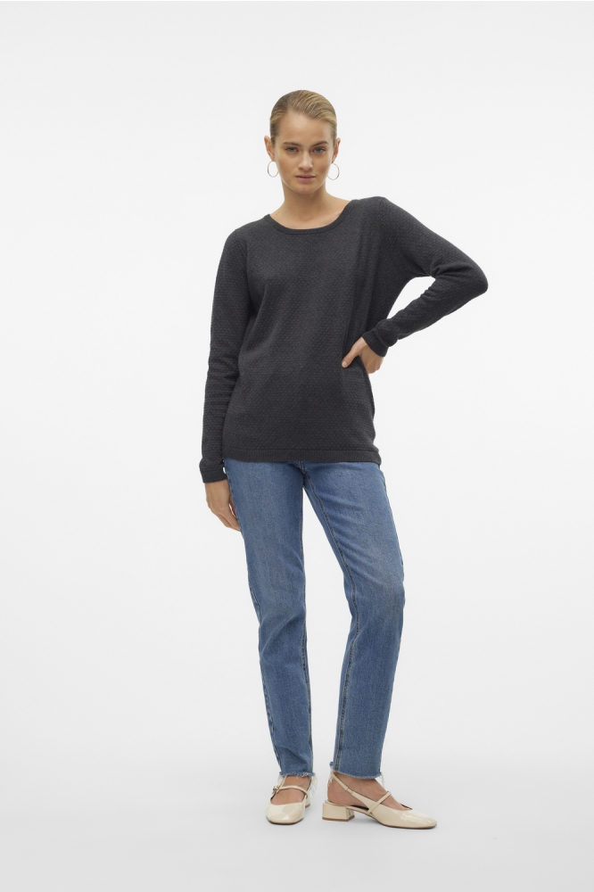 Vero Moda grijze dames trui | Model