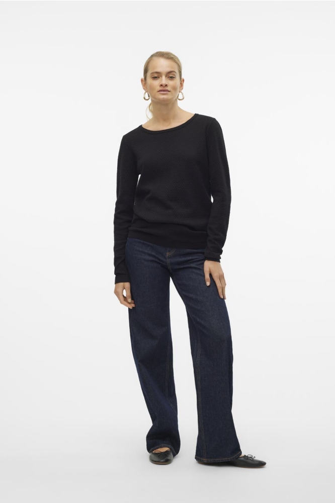 Vero Moda zwarte dames trui | Model
