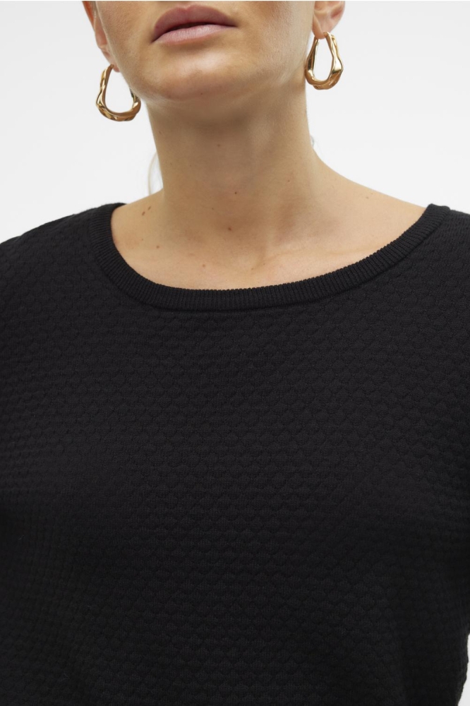 Vero Moda zwarte dames trui | Close up
