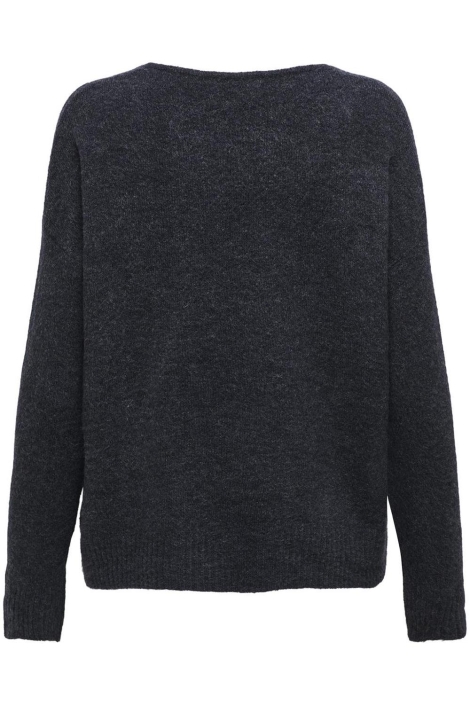 Jacqueline de Yong blauwe dames trui | Achteraanzicht